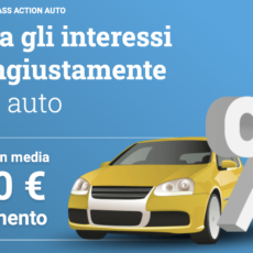 Auto a rate, interessi gonfiati, parte la class action