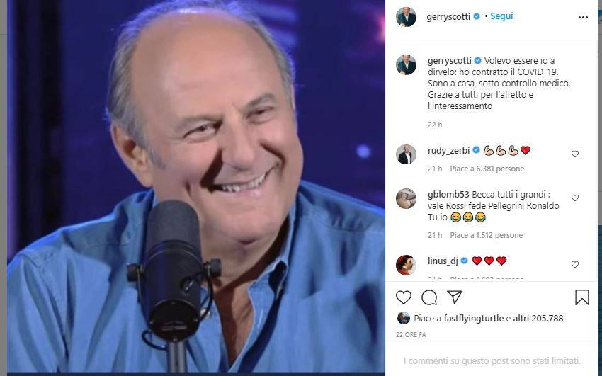 gerry scotti instagram