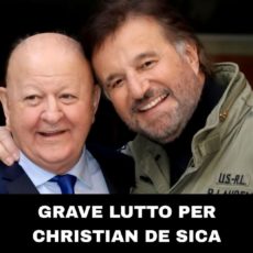 Lutto per Christian De Sica