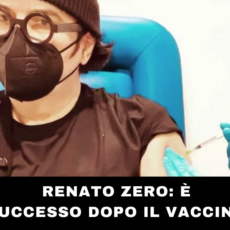 Renato Zero e il vaccino