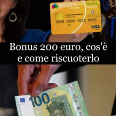 Nuovo bonus 200 euro
