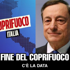 Fine del coprifuoco