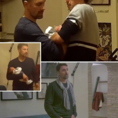 Raoul Bova furioso con suo figlio