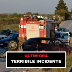 Drammatico incidente al sud italia