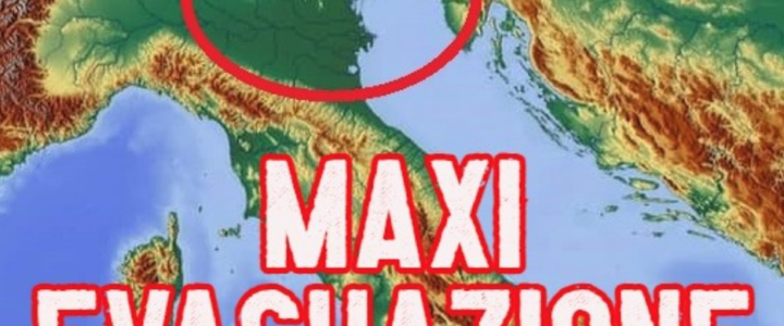 Maxi evacuazione al nord