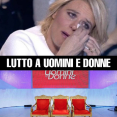 Drammatico lutto a uomini&donne