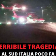 Terribile tragedia al sud