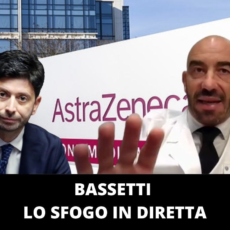 Bassetti e lo sfogo in diretta