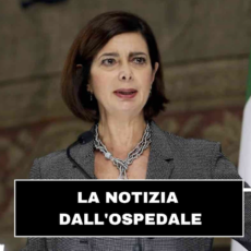 Laura Boldrini ricoverata in ospedale