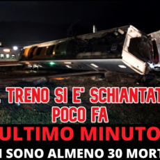 Deraglia treno: almeno 30 morti