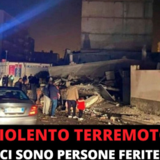 Violenta scossa di terremoto