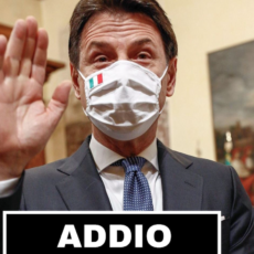 Il doloroso addio