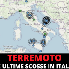 Terremoto in Italia