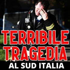 Tragedia al sud-Italia