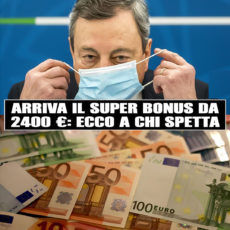 SuperBonus da 2400 euro