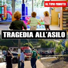 Tragedia all’asilo: tre bambini uccisi