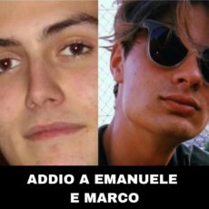 Addio Emanuele e Marco