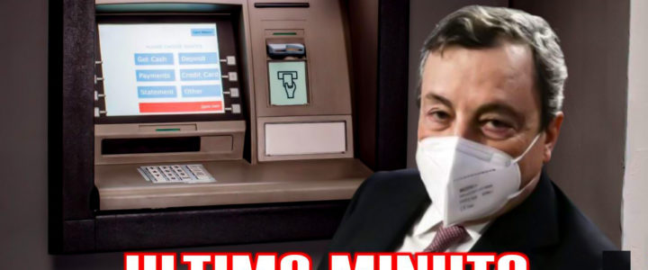 Addio ai bancomat