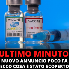Annuncio per i vaccinati con: Pfizer e Moderna