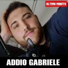 Gabriele si spegne a 27 anni