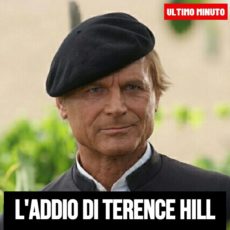 L’addio di Terence Hill