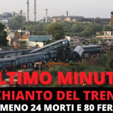 Schianto del treno. Almeno 24 morti