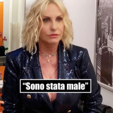 Antonella Clerici: “sto male”