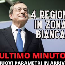 Nuovi parametri: 4 regioni in zona bianca