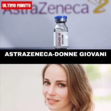 AstraZeneca donne giovani: la novità