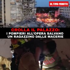 Crolla un palazzo