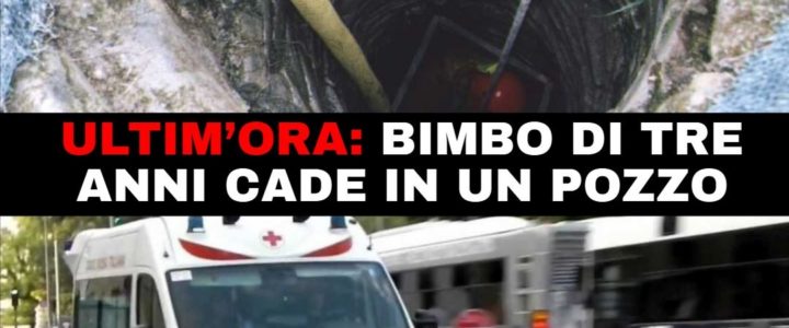 Roma: bimbo in un pozzo