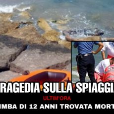 Dramma sulla spiaggia italiana