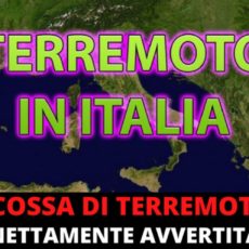 Forte scossa di terremoto