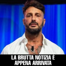 Fabrizio Corona: La terribile notizia