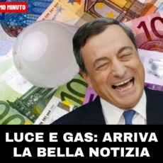 Luce e gas: arriva la notizia