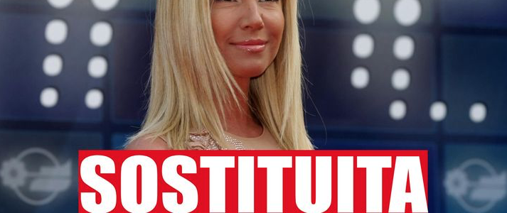 Federica Panicucci sostituita