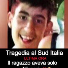 Tragedia al sud Italia