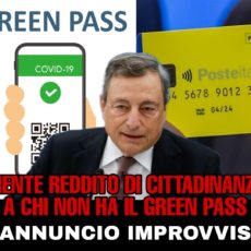 No Green Pass? Niente RDC