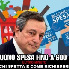 Buono spesa 600 euro